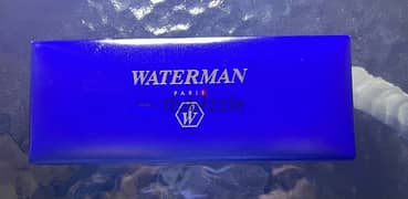 Waterman pen gold in silver brand new in its casing and box 0
