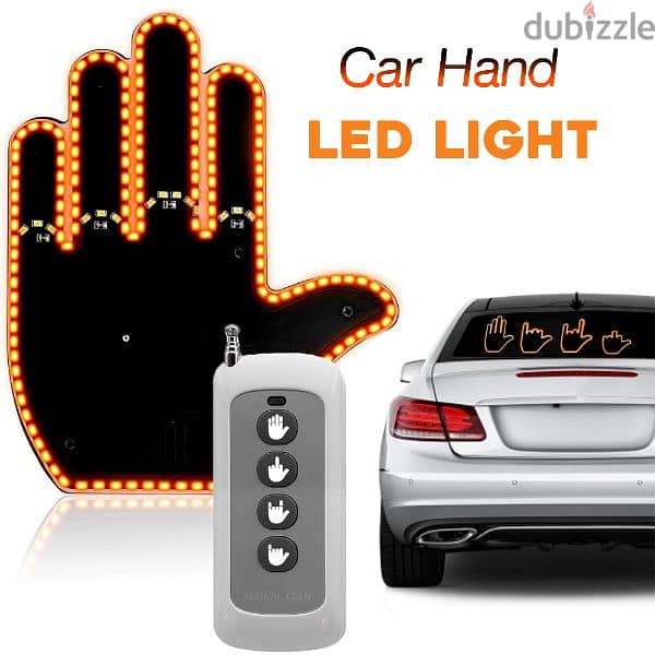 car hand led 0