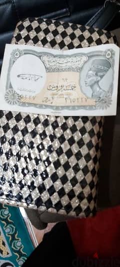 خمس قروش ورقية 1940
لل الجمهورية المصريه