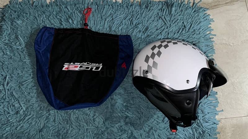 LS2get helmet (xl) white 5