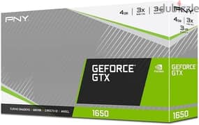 GTX 1650 4GB GDDR6
