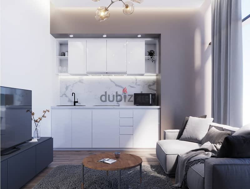With the lowest down payment and a 15% discount, I own a 205-meter apartment, fully finished, ultra super luxury, in the heart of Mostakbal City, dire 7