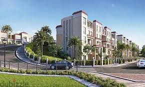 Apartment for sale in 10% down payment Double View , Sarai Compound with installments up to 8 years 6
