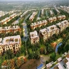 Apartment for sale in 10% down payment Double View , Sarai Compound with installments up to 8 years 8