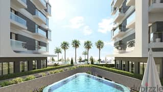 Live and invest in a ground floor room + 20 meter garden with a distinctive view in front of the Corniche with the lowest down payment and the longest 0