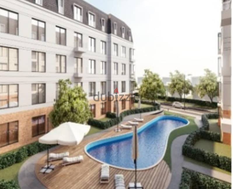 Live and invest in a ground floor room + 20 meter garden with a distinctive view in front of the Corniche with the lowest down payment and the longest 3