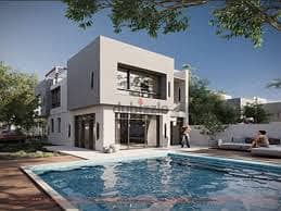 Townhouse for sale, 3 years  delivery installments, up to 10 years, double view in the prime compound new cairo 3