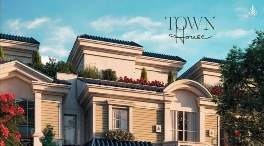 Townhouse villa without down payment and 7 years installments in Mountain View, the largest compound in Mostakbal City, with the best services 1