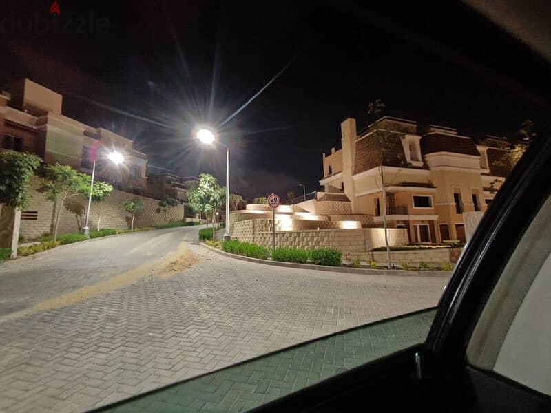 $villa 212m with big  garden for the price of an apartment in Sarai Mostakbal City 7