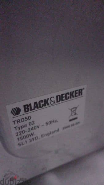 فرن كهرباء Black &Deckers 3