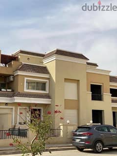 S Villa for sale, 4 rooms, in Sarai Compound, next to Madinaty