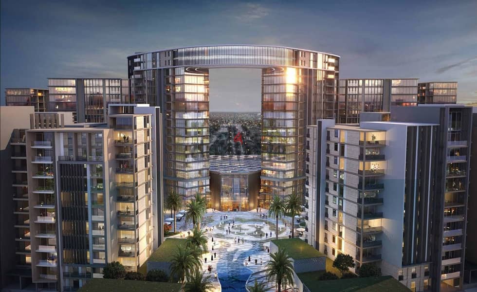 ‏villa 725 m in zed towers ElSheikhZayed , Premium Finishing with Kitchen Cabinets & AC’s with Panoramic view on the central park 2