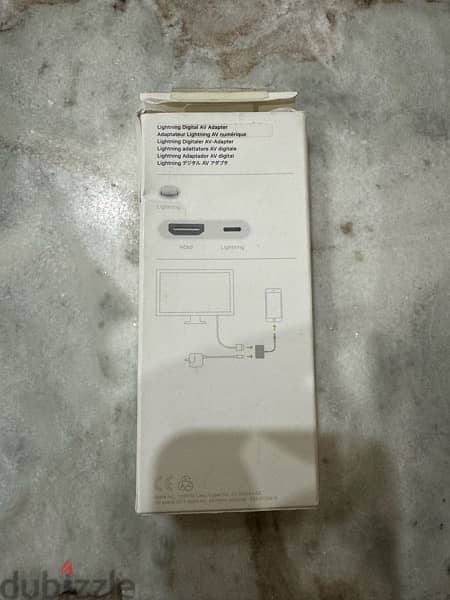 Apple Original lightening iPhone iPad to HDMI  digital Av adapter 3
