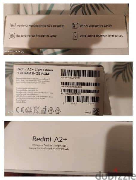 Redmi A2PLUS 3G ram 5
