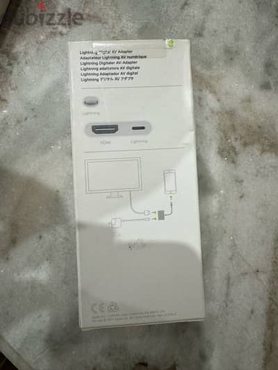 Apple Original lightening iPhone iPad to HDMI  digital Av adapter