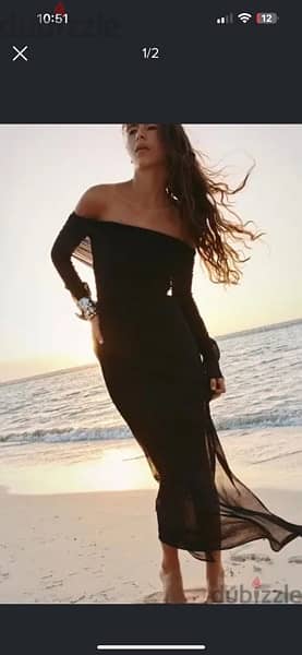 Zara Black dress 1