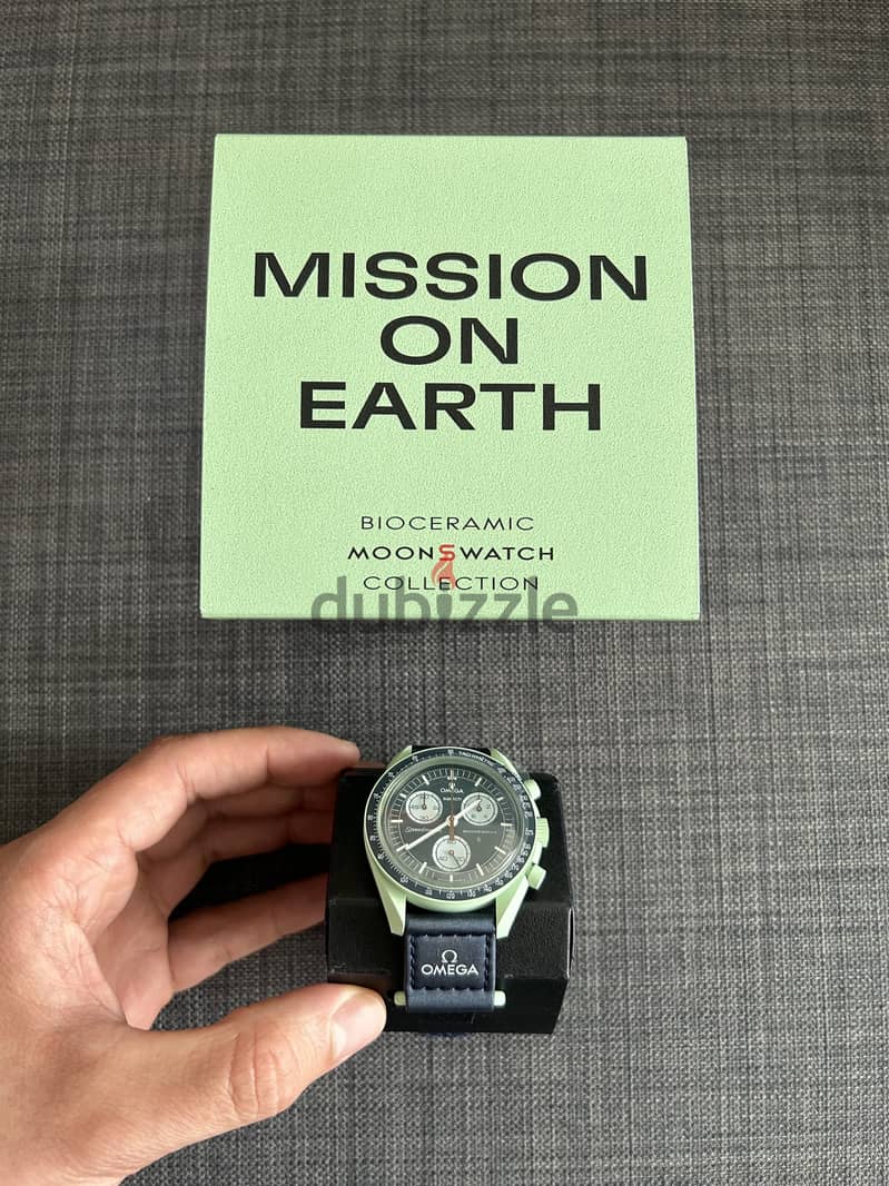 Swatch x Omega Bioceramic Moonswatch Mission to Earth 3