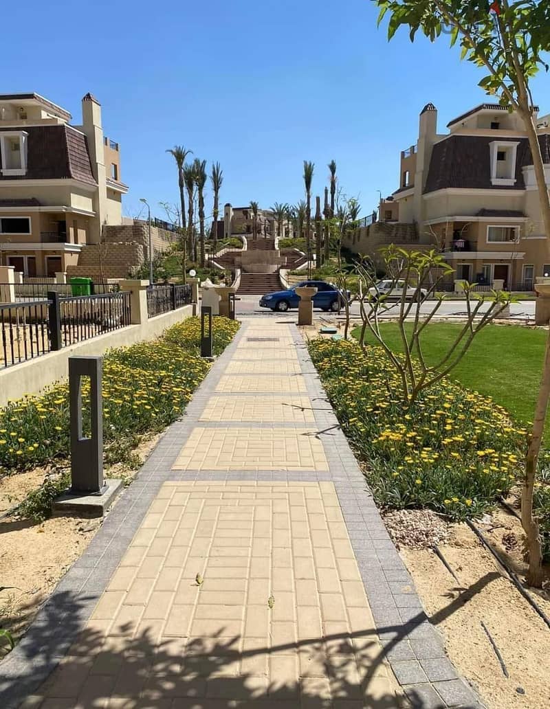 239 sqm corner villa for sale with a 10% down payment and 8 years installments in Sarai from Misr City Housing and Development Company 5