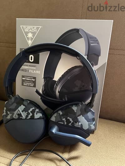 gaming headset turtle beach recon 70 بحالة ممتازة