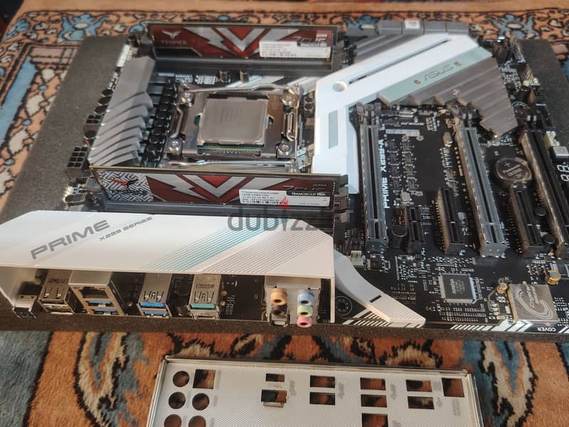 بندل أحترافي i9 7900X 10 core+ Asus X299 prime A motherboard 1