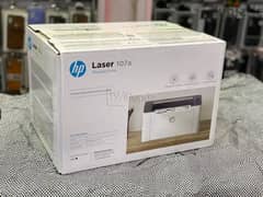 hp 107a laserjet   ليزر  printer برنتر طابعه طابعة