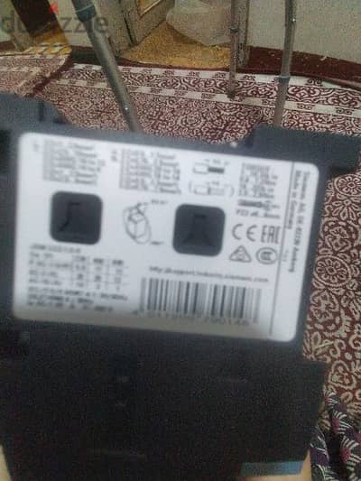 سيمنز 3RT2026-1AK60 25 AMP 3 Pole Contactor 7.5 H. P. @ 230v 15 H. P.