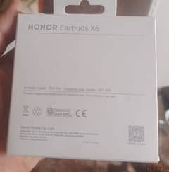 Honor earbuds X6 0