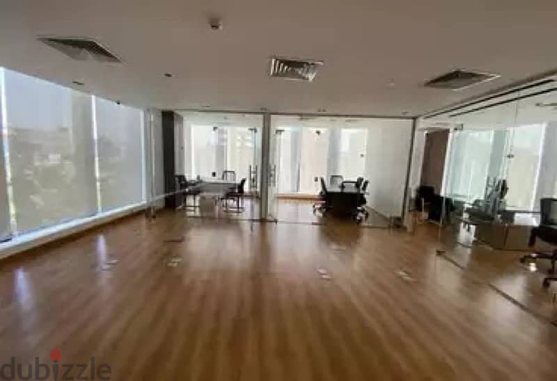 office 157m for sale the view water way new cairo مكتب ريسيل واتر واي 1