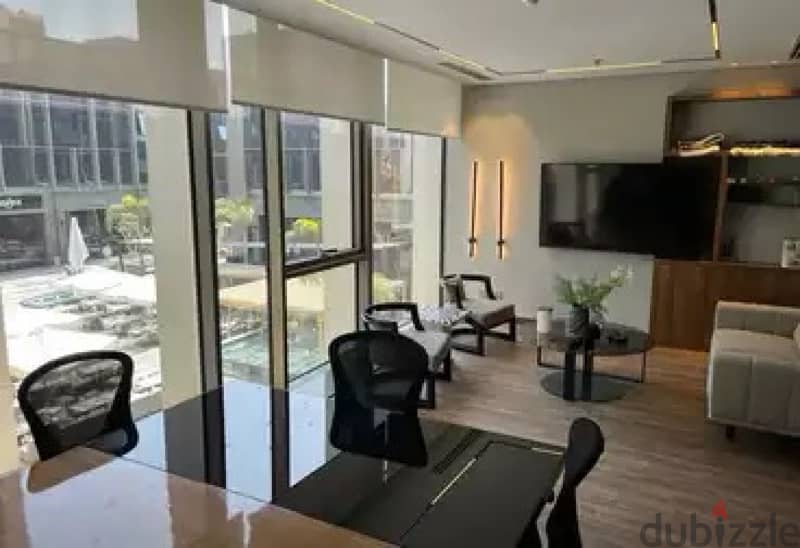 office 157m for sale the view water way new cairo مكتب ريسيل واتر واي 5