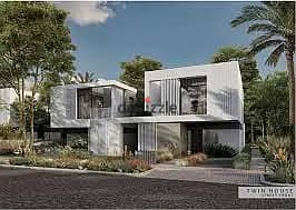 Twin house للبيع باقل مقدم  في الماركت في كمبوند زد ايست Zed East 4