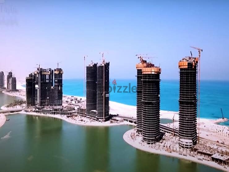 Apartment For Sale Ready To Move High End fully finished Sea view & lagoon view  Installments over 2030 Alamein Towers City Edge 12