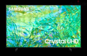 Samsung - 65CU8000 Smart TV 65-Inch Crystal 4K UHD جديد متبرشم بالضمان 0