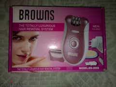 جهاز ازالة الشعر Browns