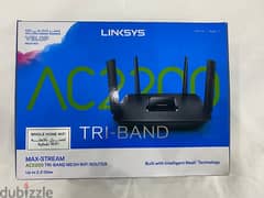 Linksys -AC2200-MR8300-ME Tri-Band Mesh WiFi Router-Blackلينكسيس رواتر 0