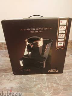 ماكينه قهوه "okka"
اسهل واسرع مكنه لعمل القهوه