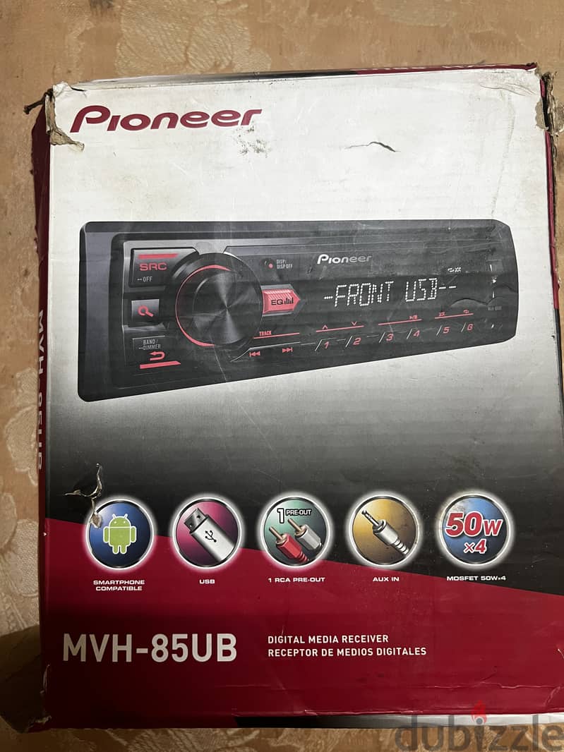Pioneer 85UB car cassette mp3 1