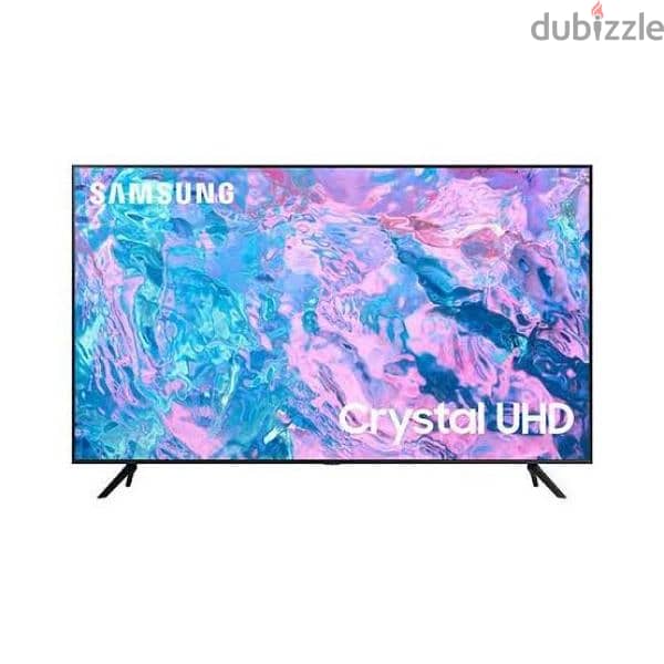 Samsung Smart TV 65-Inch Crystal 4K UHD - 65CU7000 جديد متبرشم بالضمان 2