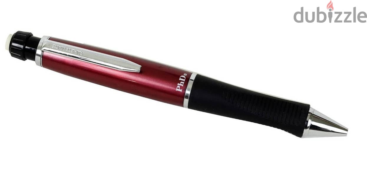 قلم سنون بي اتش دي 0.5 ملم لون احمر من بيبرميت ياباني مستعمل 1
