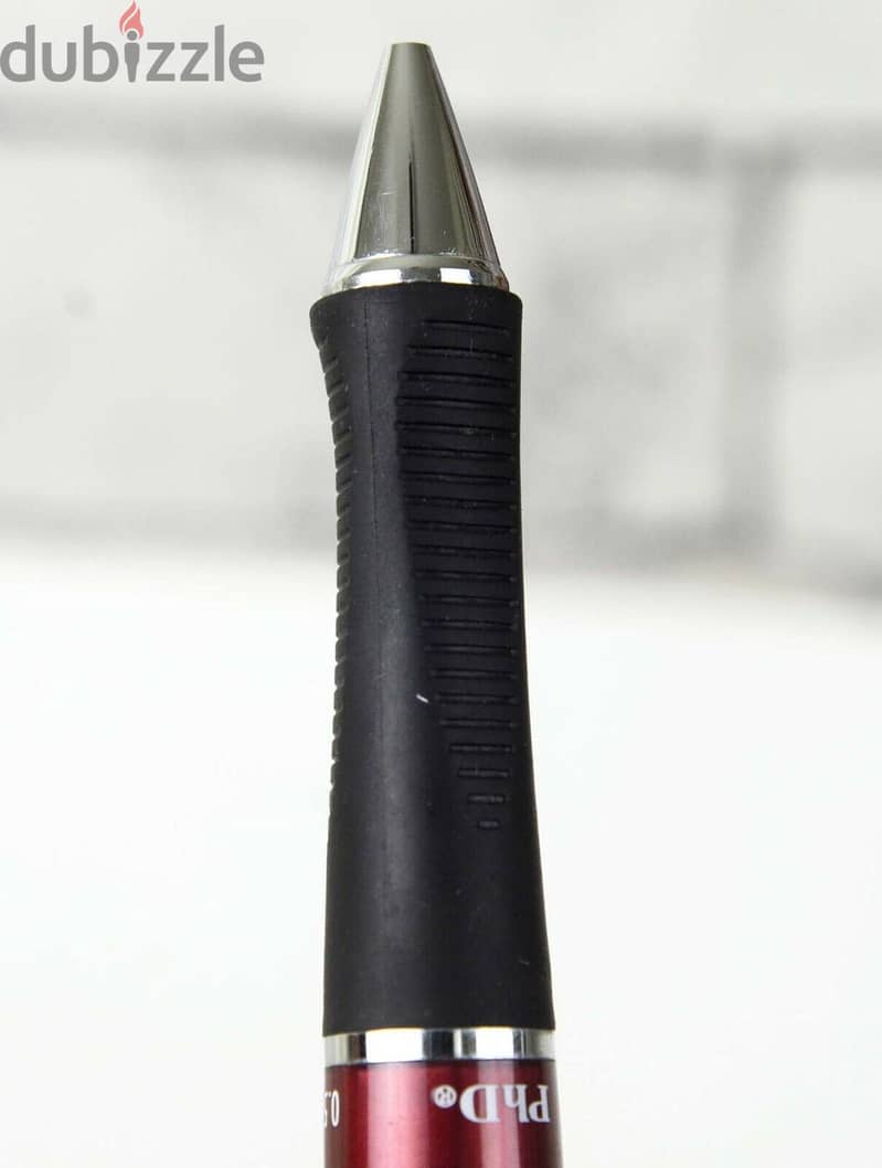 قلم سنون بي اتش دي 0.5 ملم لون احمر من بيبرميت ياباني مستعمل 3