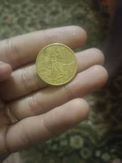 50سنت يورو فرنسي قديم سنه 1999
