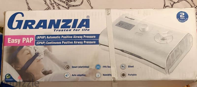 جهاز Granzia ( easy pap) جهاز تنفس لانقطاع التنفس اثناء النوم 1