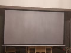 motorized projector screen 0