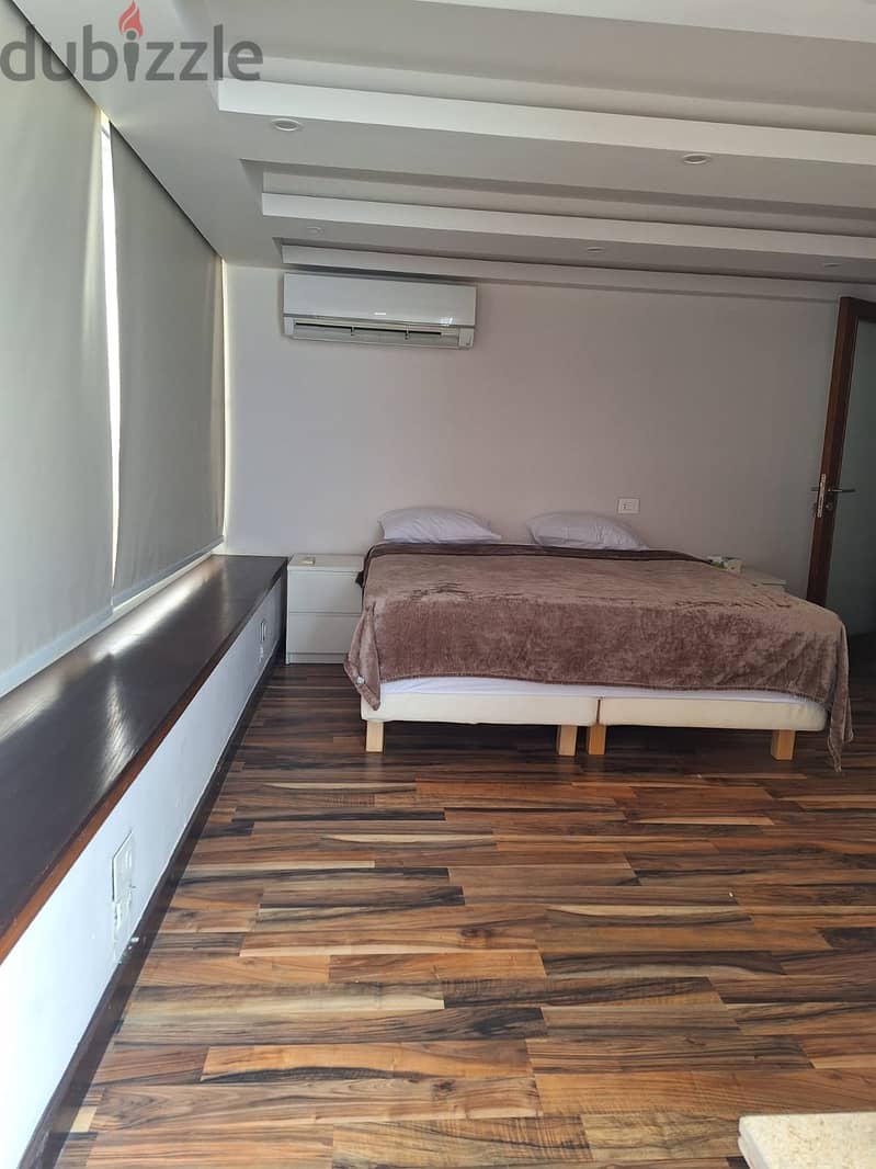 For Rent Furnished Apartment With Garden in Katameya Heights 5