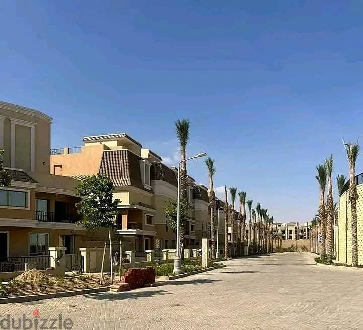 s villa  للبيع فى القاهرة الجديدة بكمبوند سراى من شركة مدينة مصر 3