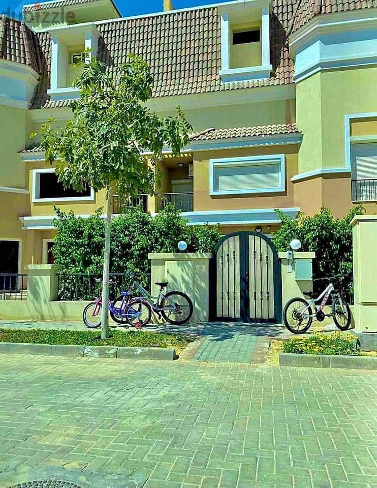 Villa for sale directly on the Suez Road, in installments over 8 years 8