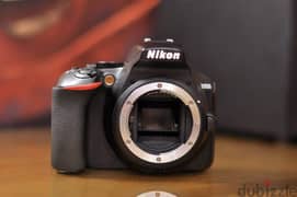 كاميرا Nikon 3500d بحاله الزيرو معاها لينس 18:55 ولينس 50m Nikon وفلاش 0