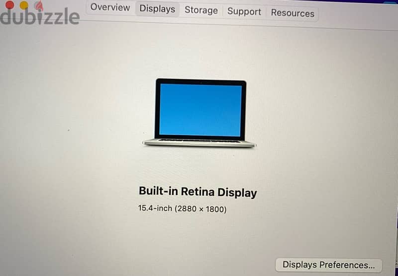 Apple MacBook Pro Mid 2015 Core i7 silver 16" 5