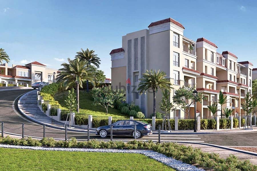 Apartment 157 sqm - on landscape in Sarai Compound in front of Madinaty and installments over 8 years 10