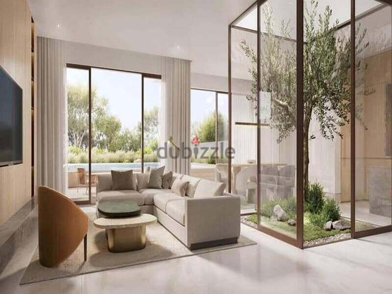 Only with a 10% down payment, a finished villa for sale by Naguib Sawiris, with air conditioning, in installments in Solana, Sheikh Zayed, New zayed 3