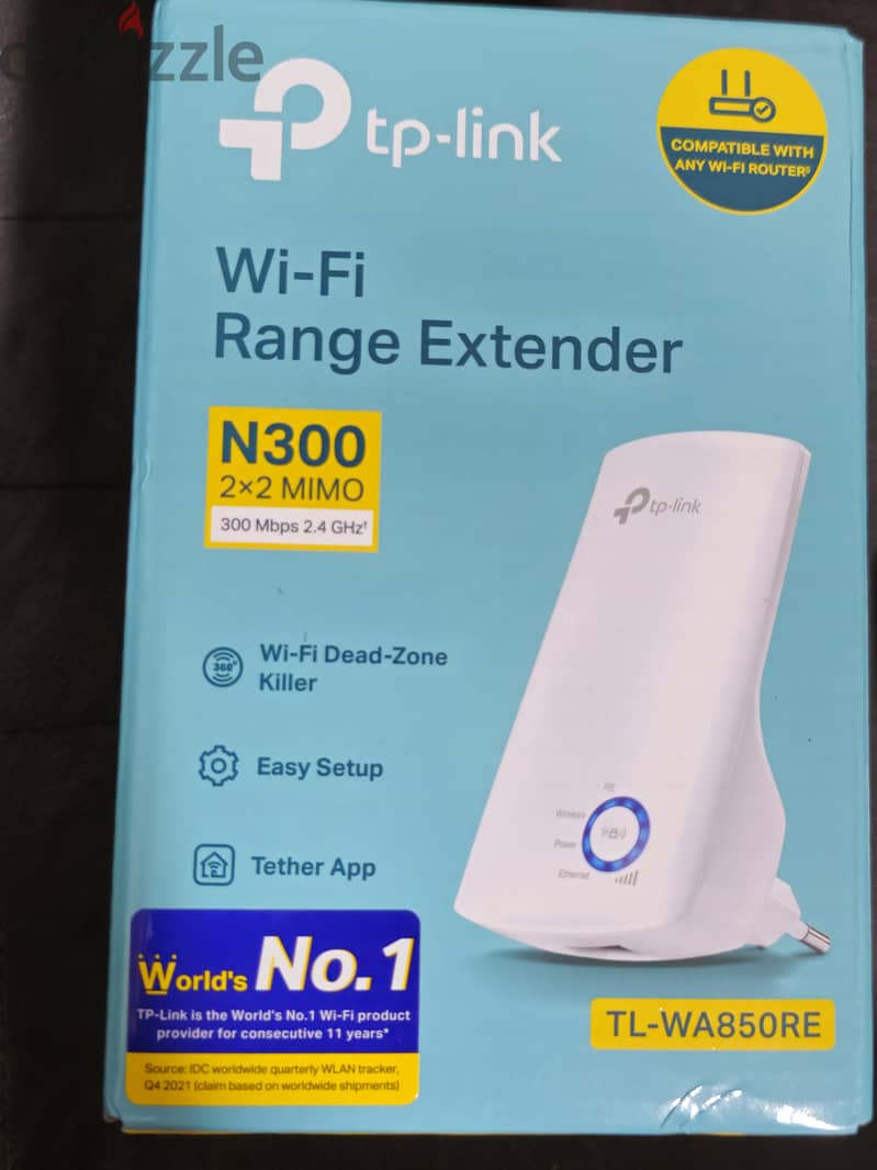 TP-Link Wi-Fi Range Extender 300 Mbps 0